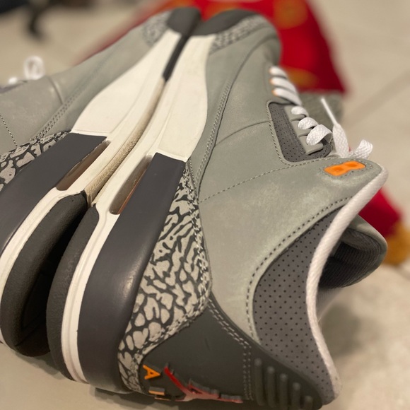 Air Jordan 3 Cool Grey size 10 Brand new with receipt! - Picture 8 of 16